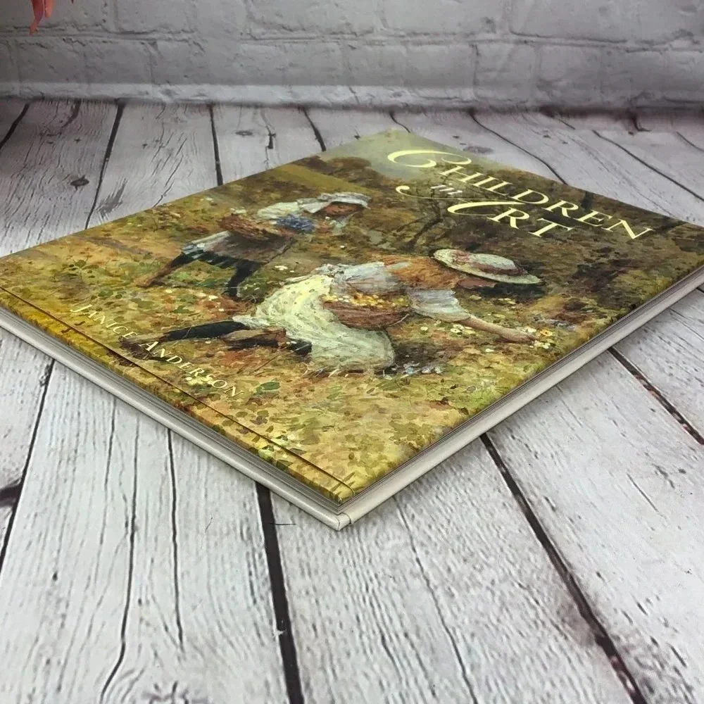 vintage book children in art 1996